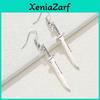 High-fashion Geometric Sword Earrings For Women Alloy Statement Accessories