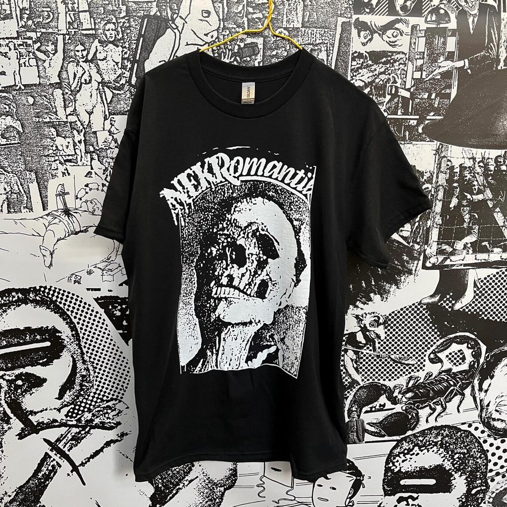 Men's Cotton T-shirt Summer Casual Graphic Tee Short Sleeve Nekromantik Shirt an american werewolf, in london, werewolf, wolf Unisex t-shirt