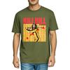 Lustiges T-Shirt Tägliches Tragen Baumwoll-T-Shirt Kill Bill Filmplakat Design Streetwear Komfort-T-Shirt Hiphop Entspannte Passform T-Shirt
