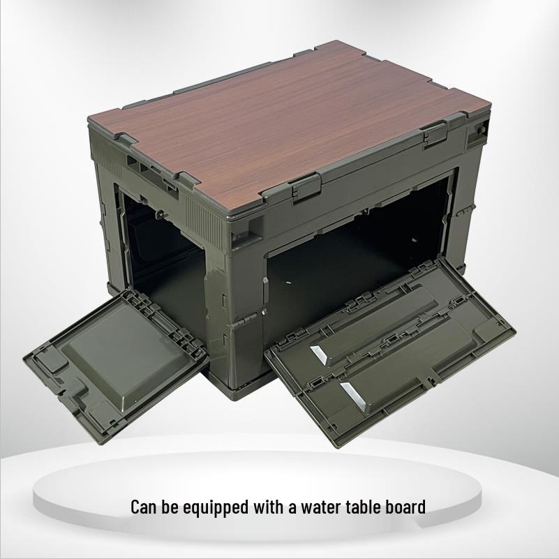 50L Japanese Style Folding Box for Camping, Home, or Car Storage