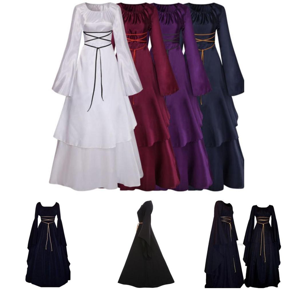 Elegantes Viktorianisches Renaissance Gotisches Kostümkleid Für Cosplay Und Fantasy-Veranstaltungen