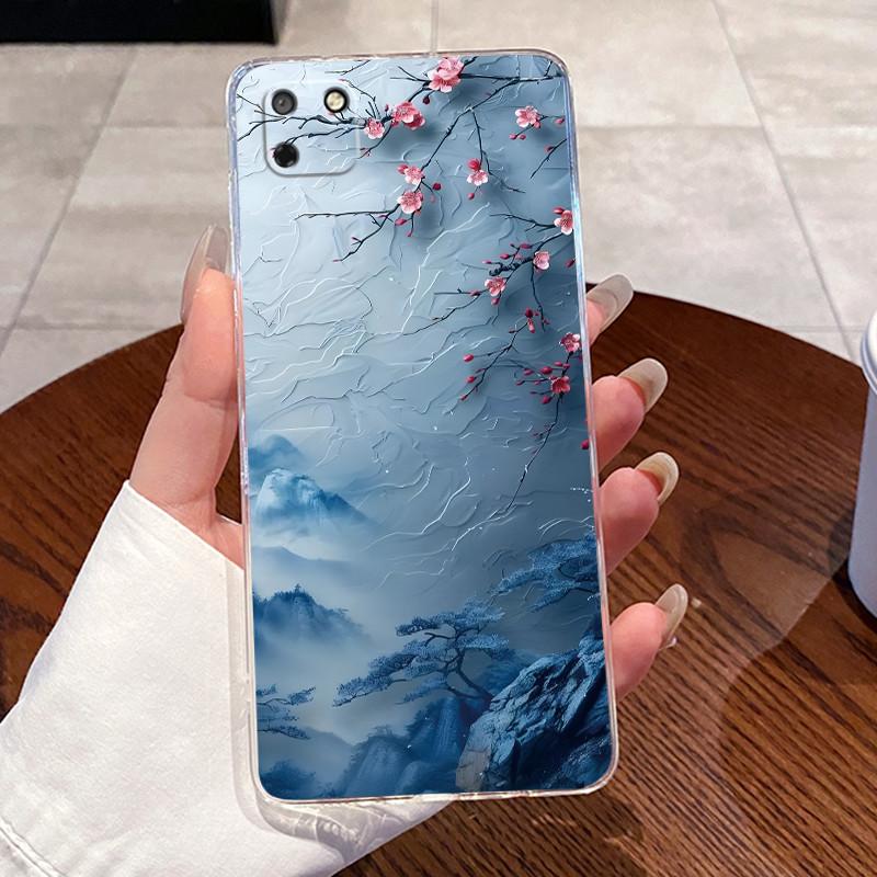 Jelly Casing For Huawei Y5P 2020 / Honor 9s Fundas Capa Clear Silicone Soft TPU Back Cover Cute Cat Rabbit Heart Protective Case