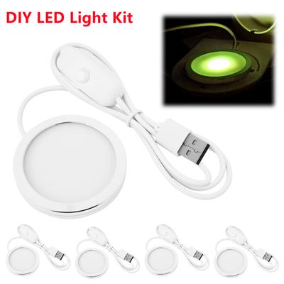 Do zestawu lamp LED Bambu Lab Regulowany zestaw oświetleniowy Części oświetlenia RGB Sprzęt DIY Model Białe/Zimne/Ciepłe światła Bez obudowy lampy 001
