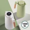 1000Ml Thermos Bottle Nordic Thermos For Hot Water Intelligent Water Heater Kettle Jug Bottle Vacuum Flask Wooden Handle