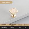 Oukali Four Leaf Zinc Alloy Furniture Mix Color Cabinet Handles Knobs
