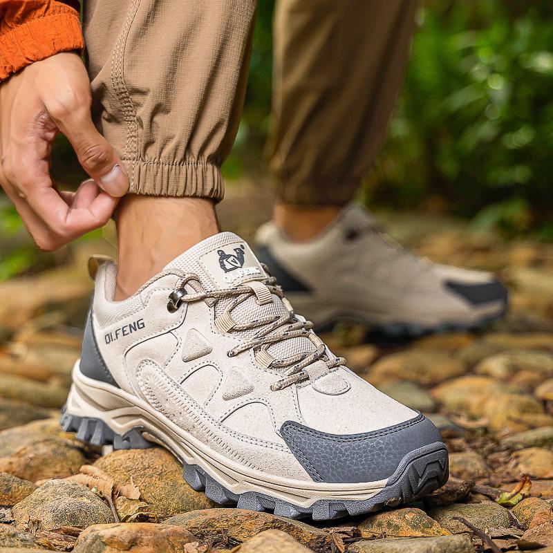 PLUS SIZE Men Women Adventure Sneakers Durable Grip Non-Slip Shoes Lace-Up Comfort Ideal for Outdoor Hiking Boots Men Footwear37-49