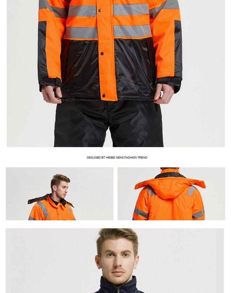 Thickened Winter Hat & Cold-Proof Workwear Jacket for Outdoor Ice Fishing