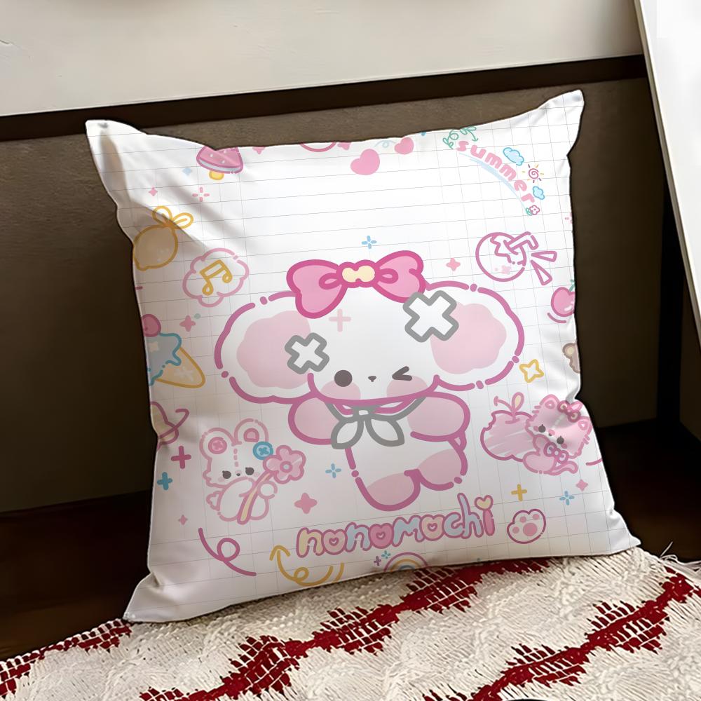 Cute NNono Cushion Cover Reversible Soft Durable Pillow Cover Home  Car MultiScene Use for Daily Comfort