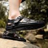 Men's Handmade Sandals Outdoor Sandals Leather Sandals Beach Shoes Hiking Outdoor Leather Sandals