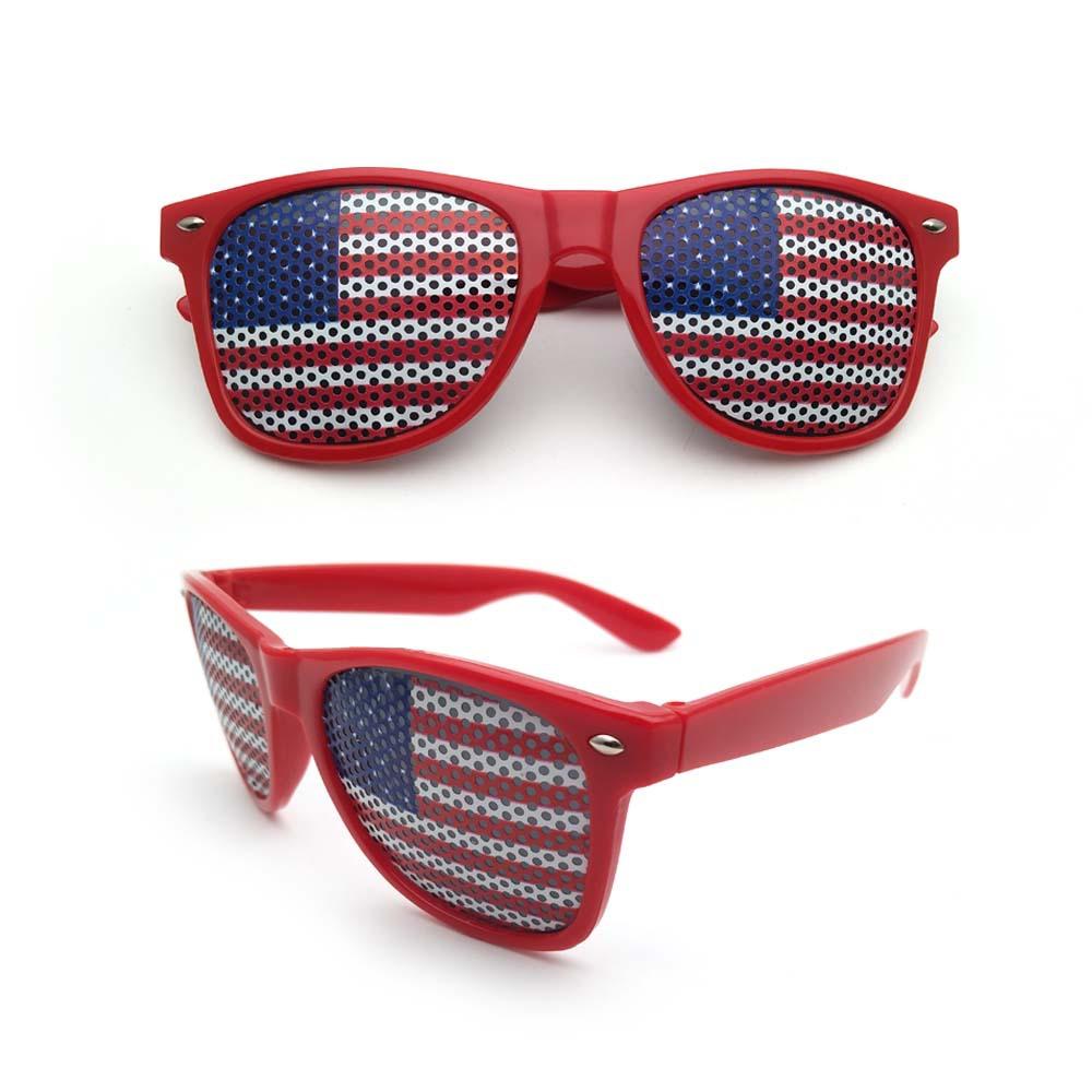 American National Flag Sunglasses Men Women Fashion Party Prom Decorations Eyewear Usa Independence Day Sun Glasses