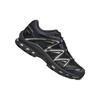 SALOMON Xt-Quest Gtx Round Toe Versatile Waterproof Breathable Warm Low-Top Hiking Shoes Unisex Hiking Shoes Black Ebony Metallic-Silver 474294