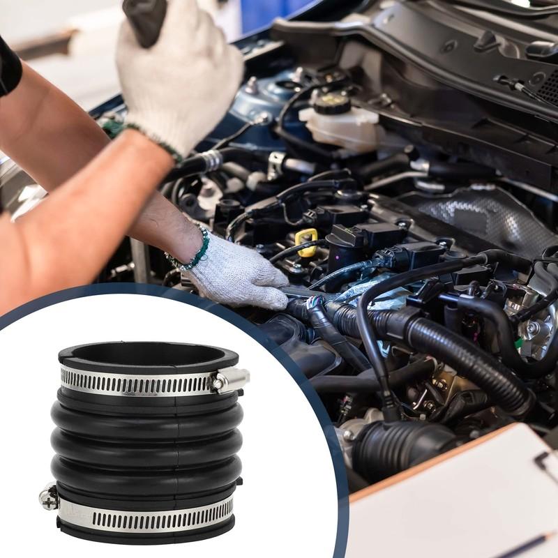 X Autohaux Car Intake Hose Tube with Clamps for Toyota Camry 2002-2006 Black, 1 Pc