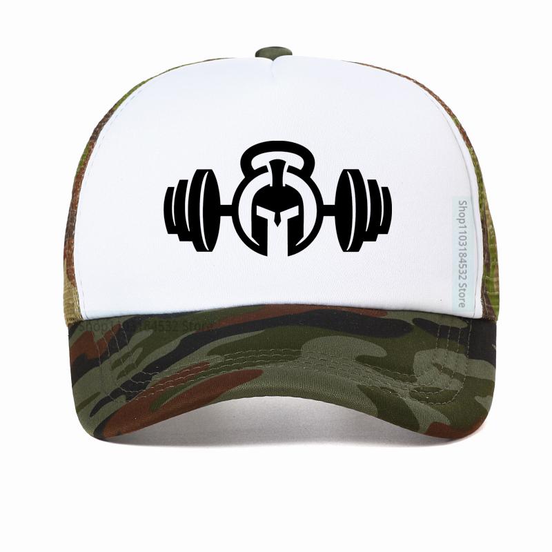 Classic Cotton Powerhouse Gym Baseball Cap Unisex Women Adjustable Fitness Building Muscle Spartan Dad Hat