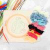 1 set of Embroidery Kit for Beginners Embroidery Hoops Embroidery Accessories