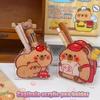 Kreative Kawaii Capybara Stiftaufbewahrungsbox Transparentes Stiftbehältnis Multifunktionale Desktop Acryl Schreibwaren Aufbewahrungsbox