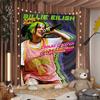 Hot Singer BBillie EEilish Printed Large Wall Tapestry Hanging Tarot Hippie Wall Rugs Dorm Art Home Decor
