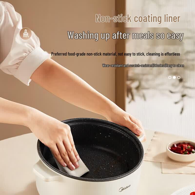 Midea 3L Multi-functional Electric Cooking Pot CN plug (adapter included)