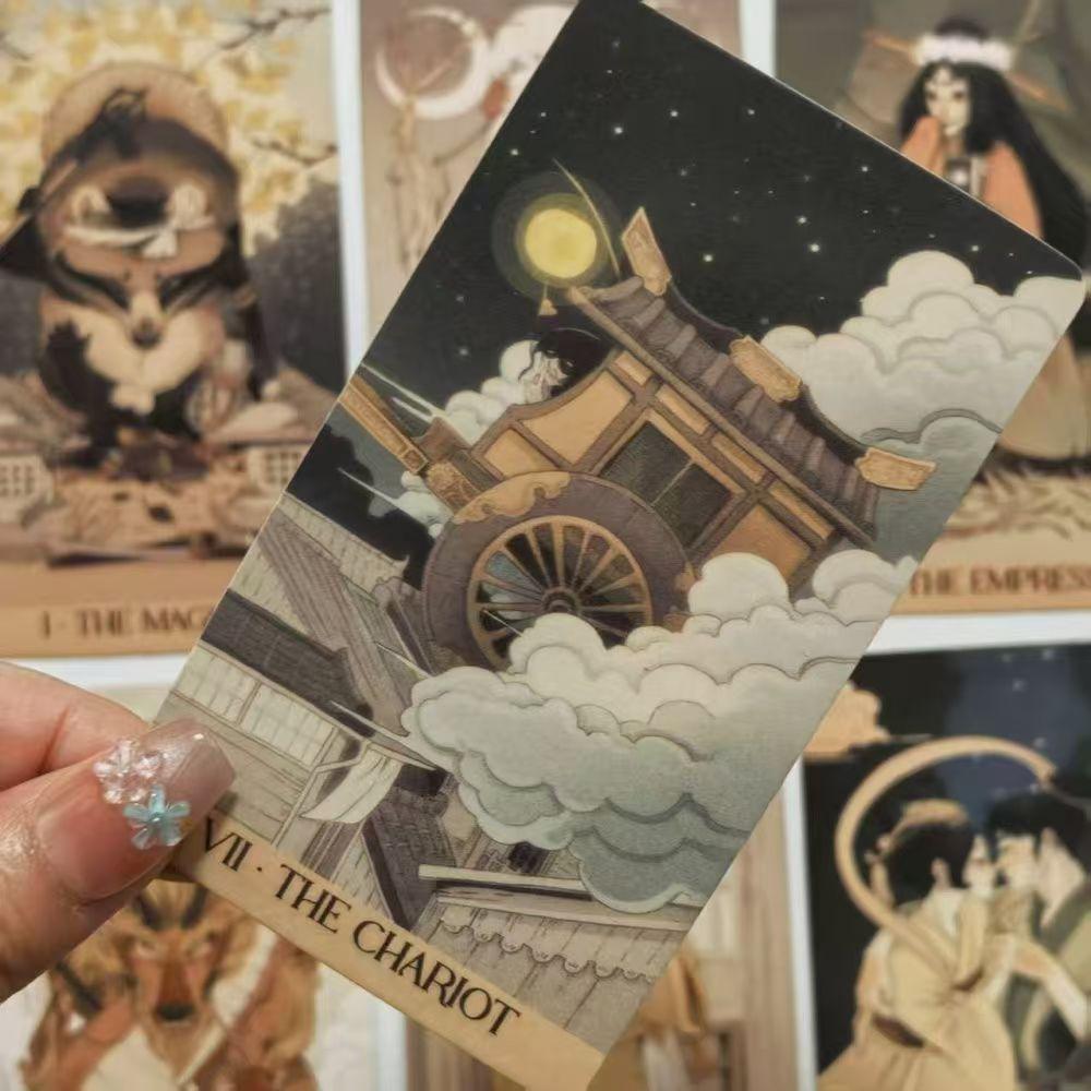 10.3*6cm Yokai Tarot Deck 78 Pcs Cards Rooted in Japanese Folklore