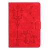 For Samsung Galaxy Tab A9 Case Couple Cat Imprinted Microfiber Leather Smart Tablet Cover
