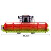 Large Grain Harvester with Friction Drive 71 Cm XXL Wheat Grain Header