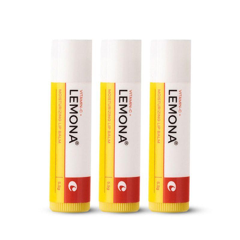 LEMONA Vitamin C+ Lip Balm 3 pcs
