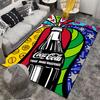 Pop Art Coca-Cola Carpet Design Suitable As a Non-slip Mat for the Living Room or Bedroom Sofa