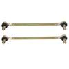 2Pcs 250mm Ball Joint Tie Rod 10mm Thread Steel Alloy for 125cc Quad Dirt Bike ATV Go Kart