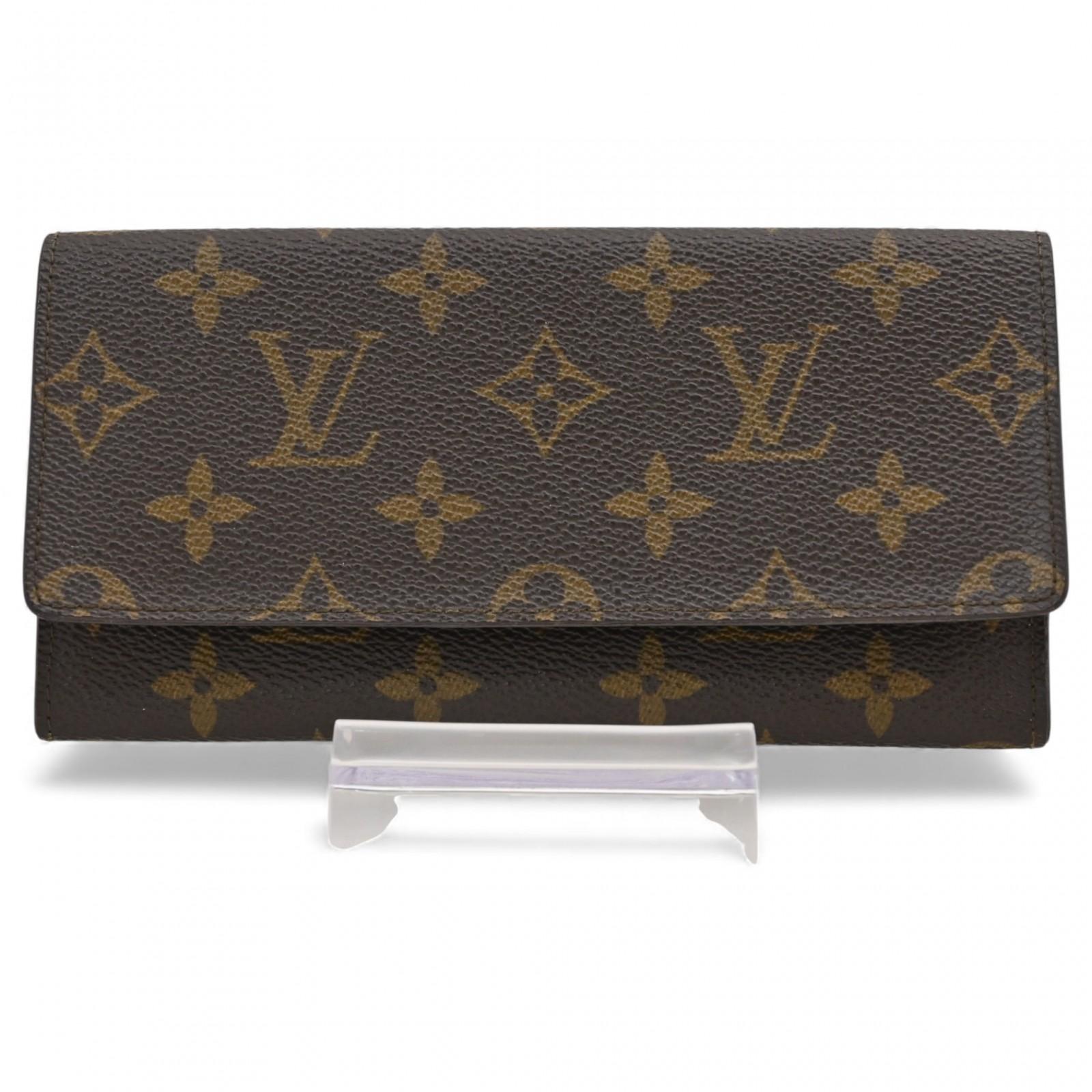 

Оригинал LOUIS VUITTON Monogram Porte Billets Кошелек lv9809dd