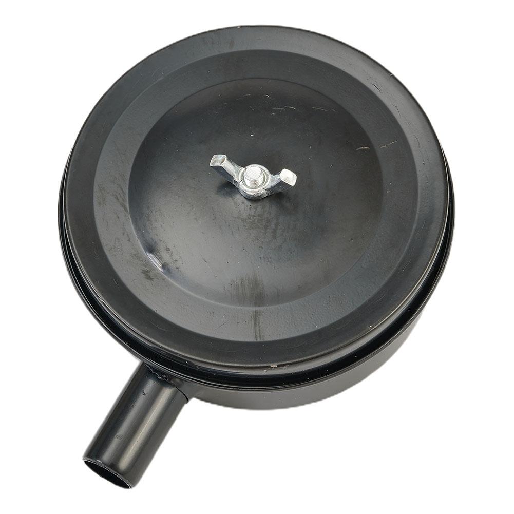 For Piston Compressors Air Compressor Muffler Set Accessories Metal Black