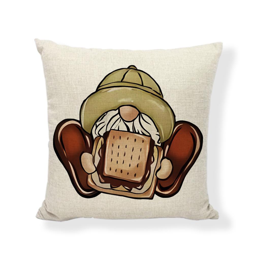 Colorful And Interesting Words Throw Pillow Covers With Digital Printing Of Short Plush Fabric Car-Shaped Sofa Cushion