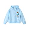 ASK JUNIOR Kids Bear-Decorated Hooded Sweatshirt
