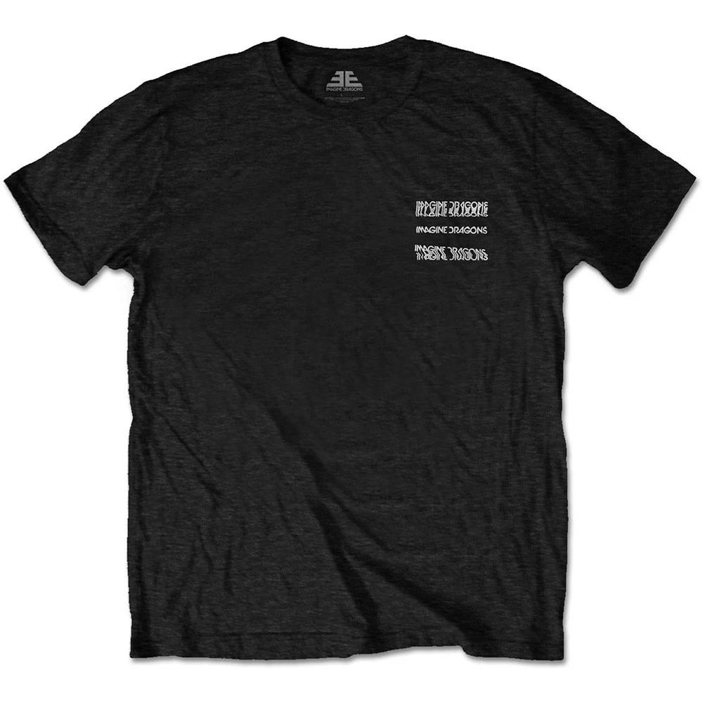 Imagine Dragons Unisex Glitch Unisex Tshirt L