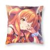 Umamusume Pretty Derby Mejiro Pillowcase Soft Polyester Cushion Cover Decoration Pillow Case Cover Home Square 45*45Cm