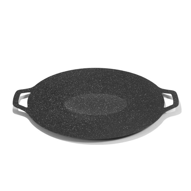 Portable Induction-Ready Korean BBQ and Camping Griddle Pan