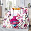 Trolls Theme Printed Blanket - Perfect for Couch, Bed, Travel & Outdoor Use | Machine Washable, Cozy & Durable.