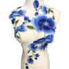 DIY Embroidered Flowers Trims Peony Design Ribbon Edge Appliques DIY Trimmings