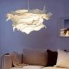 Natural Light Paper Lampshade Paper-based Simple Lampshade Art DIY Cloud Lampshade  Hallway