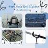 20 Degree Fishing Pole Holders Black Portable Fishing Pole Stand Fishing Boat Rod Holder  Men