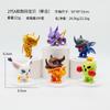Tall Superior Quality 6-8pcs/set Anime Digital Monster Digimon Cosplay Adorable PVC Collection Action Figure Model Playthings Fans Birth Date Gifts