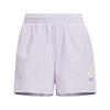 Adidas Originals 3-Stripes Shorts Classic Fashion Simple Comfortable Sports Shorts Women Shorts Light-Purple KE5080