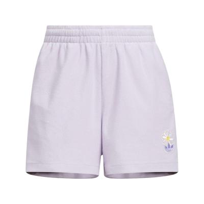 Originals 3-Stripes Shorts Classic Fashion Simple Comfortable Sports Shorts Women Shorts Light-Purple KE5080
