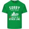 Funny Fishing FisherUnisex On the Other Line Unisexs Light Cotton TShirt