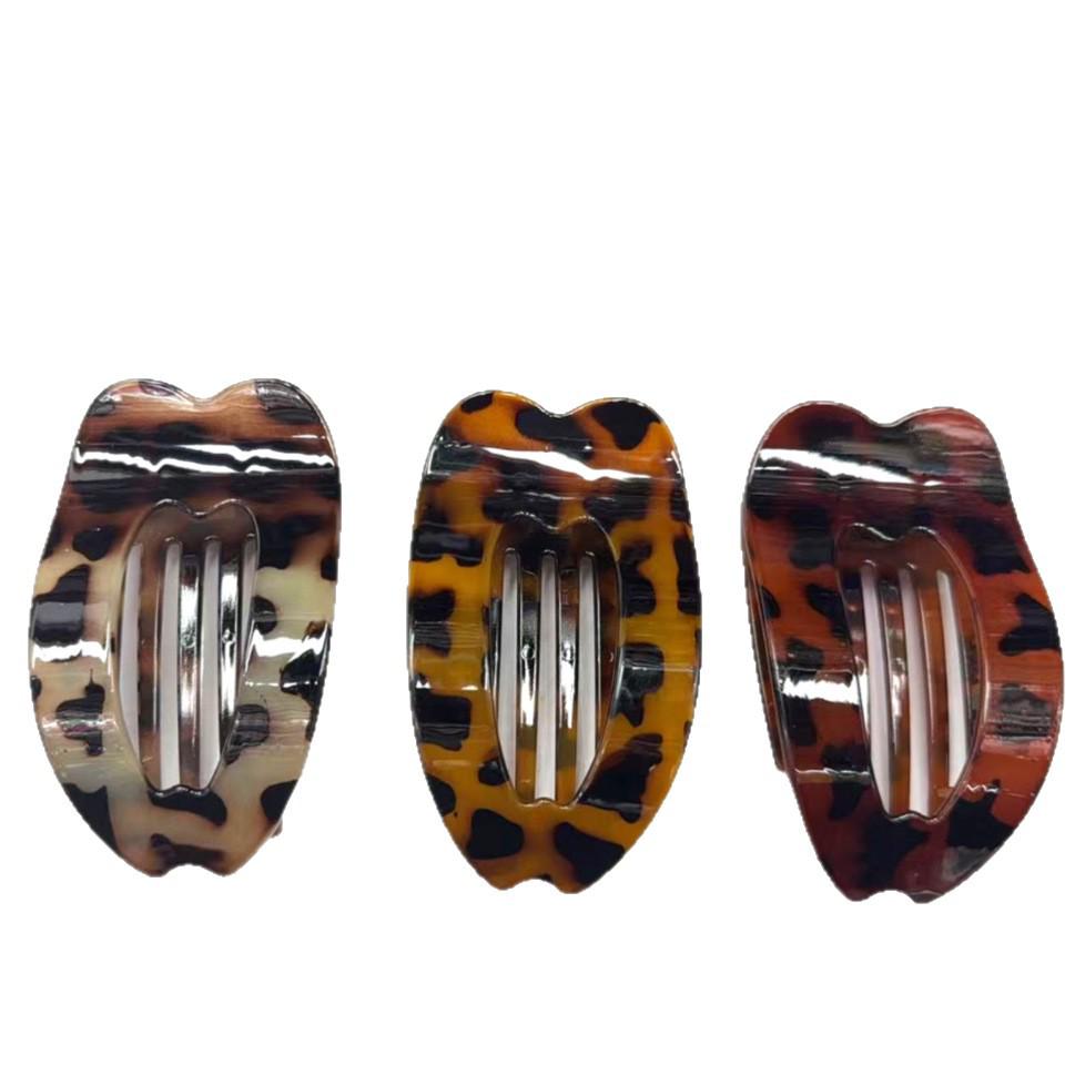 Curved Oval Updo Hair Claw - Temperament Shark Clip