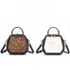 Genuine Leather Vintage Box Bag Top-grain Cowhide Handbag Small Handbag