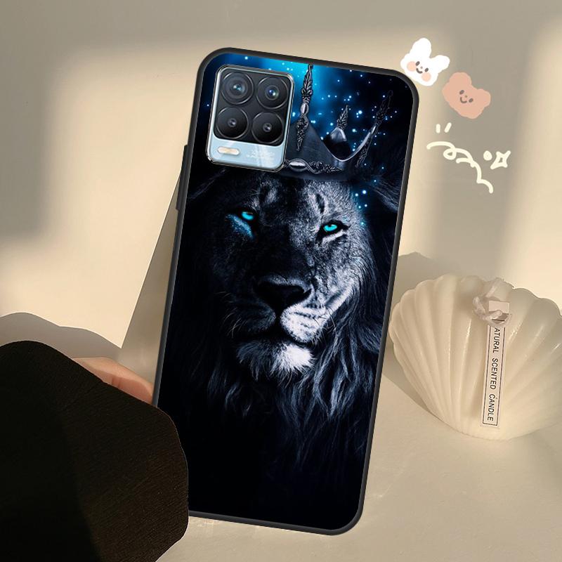 

King of jungle Lion Case For Realme C71 C63 C61 C55 C51 C53 C25 C65 C67 C75 11 12 13 14 15 Pro Plus GT6 GT7 Pro Realme C21Y C25Y