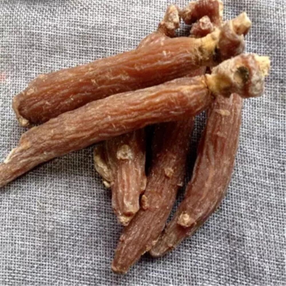 500g Asian Panax Korean Red Ginseng Root RARE 6 Years Herbal Tea for Men Women, Chinese Loose Leaf Green Tea Organic Food