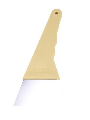 KTM Ultra-thin Steel Sheet Scarper with Felt Squeegee Stainless Steel Spatula for Film Bubble Auto Film Wrap Tool