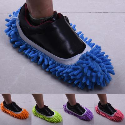Mode Angebot Polyester Einfarbig Staub Reiniger Haus Badezimmer Boden Schuhüberzug