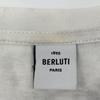 Berluti White X Green R17JRS44JAEB Painted Design T-Shirt Tops XS white/greenUsed