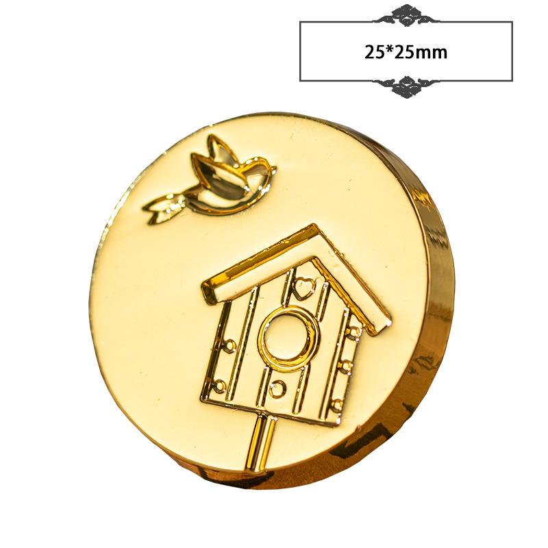 Wax Seal Stamps Vintage Retro Candy Sealing Stamp Head Xmas Animal Decorative Crown Gift Wrapping Invitations Cards Envelopes